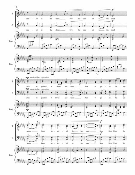 Jesus Once Of Humble Birth Satb With Piano Accompaniment Page 2