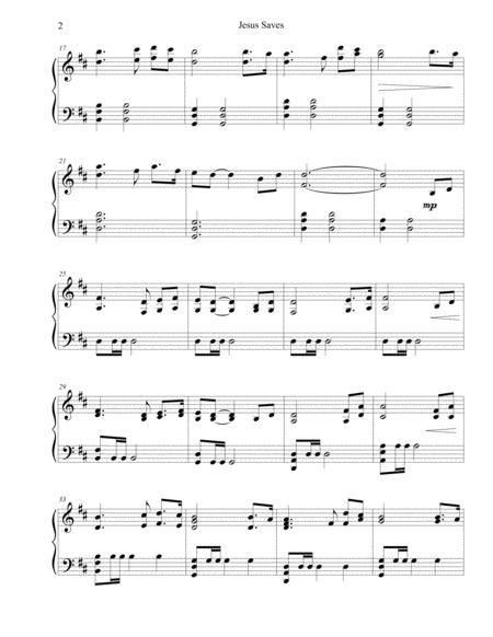 Jesus Saves Travis Cottrell David Moffitt For Intermediate Piano Solo Page 2