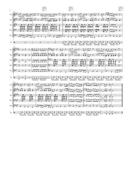 Jingle Bell Jingle All The Way Brass Ensemble Page 2