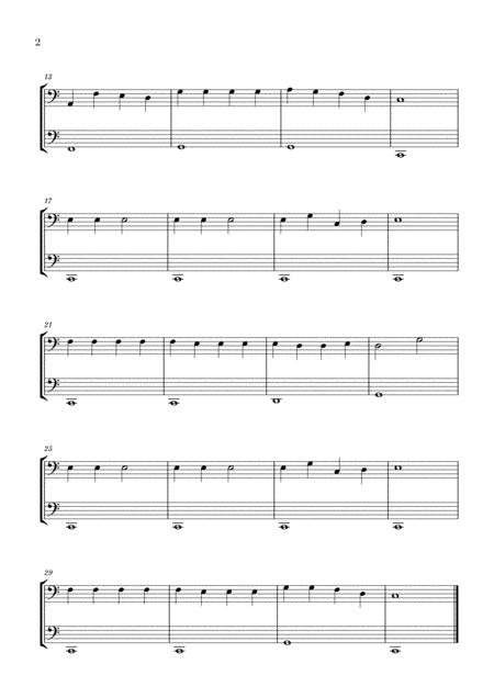 Jingle Bells For 2 Trombones Page 2