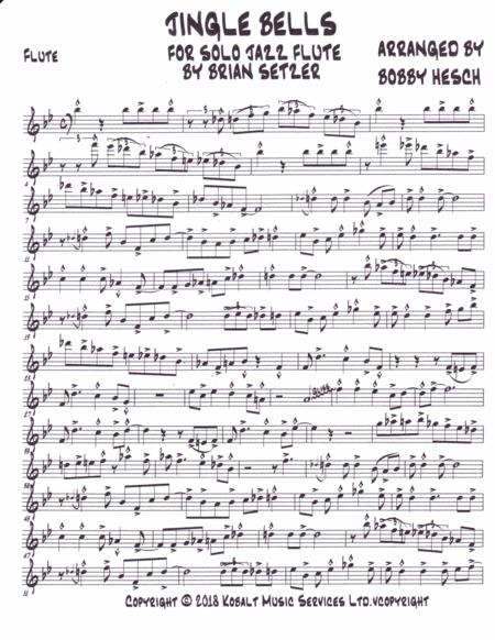 Jingle Bells For Solo Jazz Flute Page 2