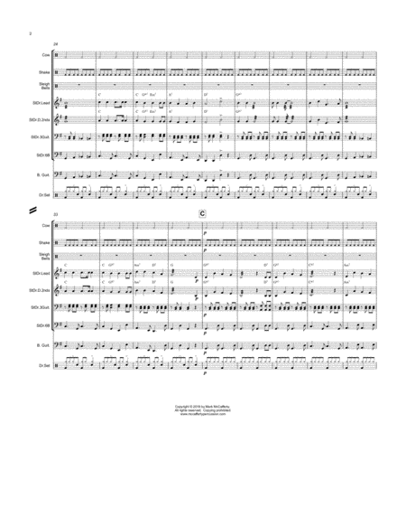 Jingle Bells For Steel Drums Page 2