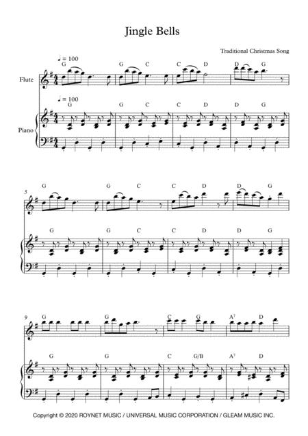 Jingle Bells Piano And Flute Page 2