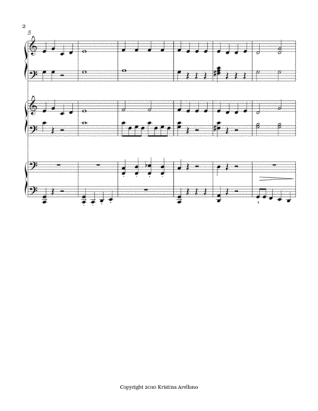 Jingle Bells Romp Trio 1 Piano 6 Hands Page 2