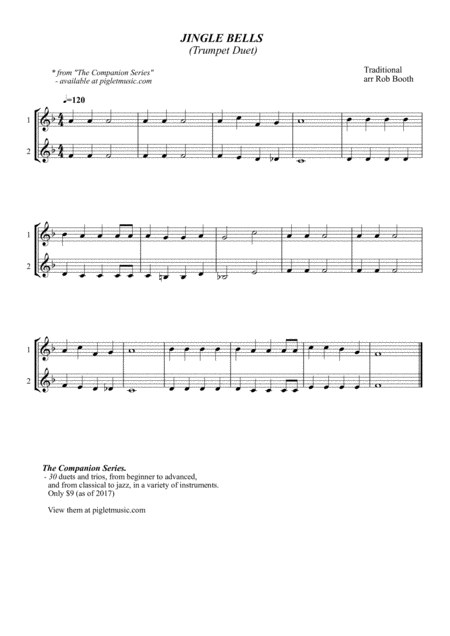 Jingle Bells Trumpet Duo Trumpet Trio Page 2