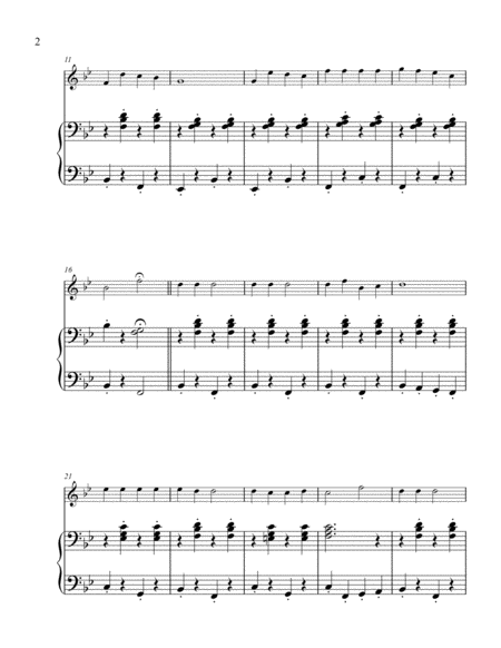 Jingle Bells Violin And Piano Page 2