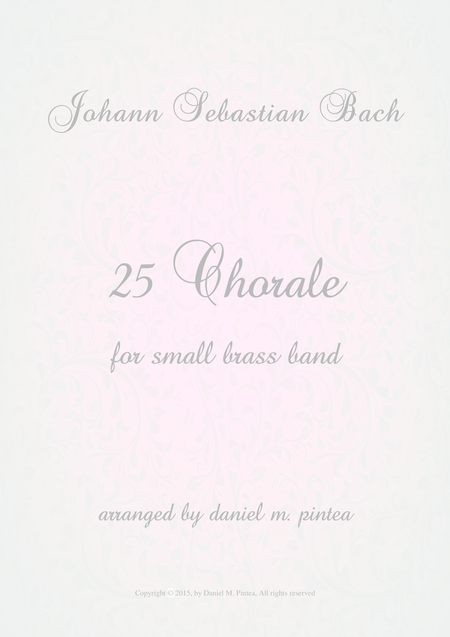 Johann Sebastian Bach 25 Chorale For Small Brass Ensemble Page 2