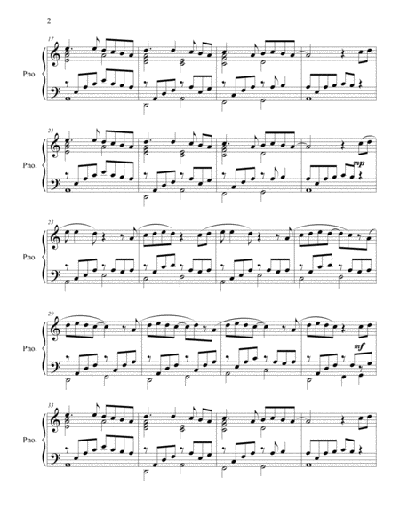 Johnny B Piano Solo Page 2