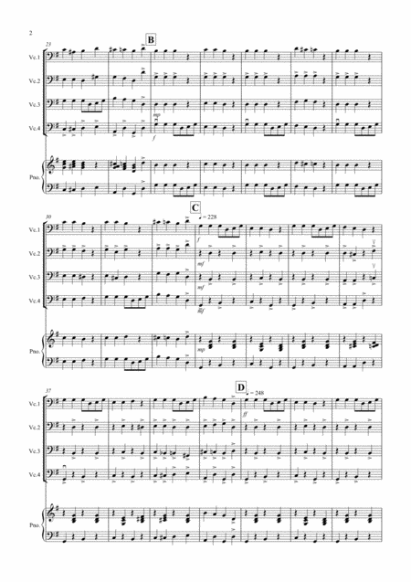 Jos Jig For Cello Quartet Page 2