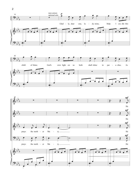 Joseph Dearest Joseph Mine Satb Page 2