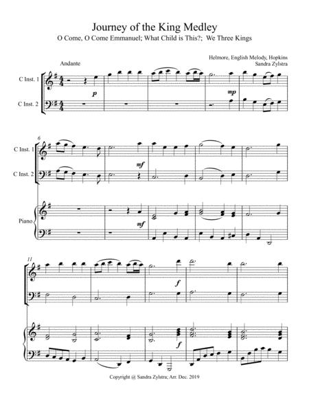 Journey Of The King Treble And Bass C Instrument Duet Page 2