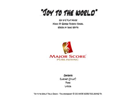 Joy To The World Clarinet Piano Eb Major Easy Clarinet Key Of F Page 2