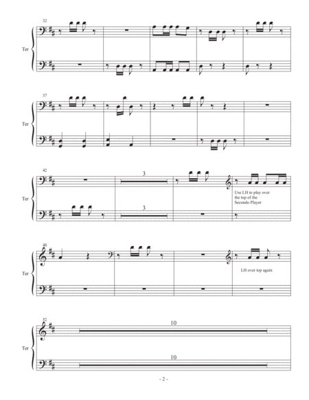 Joy To The World One Piano Eight Hands Page 2