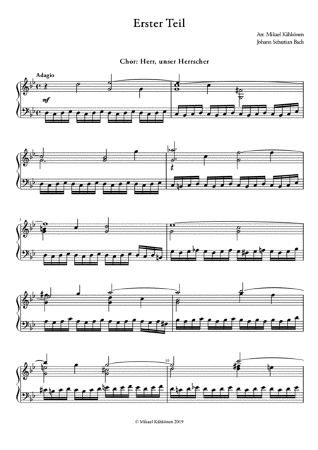 Js Bach St John Passion Bwv 245 Complete Piano Version Page 2