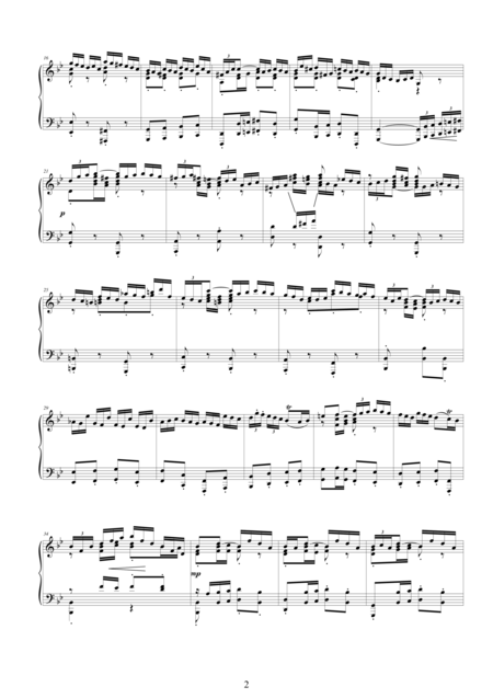 Js Bach Violin Concerto In G Minor Bwv 1056 Complete Piano Version Page 2