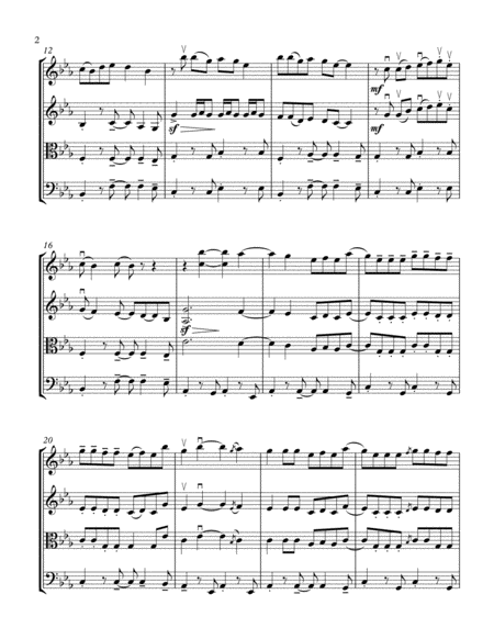 Just Dance Lady Gaga String Quartet Trio Duo Or Solo Violin Page 2