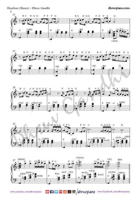 Kal Ho Na Ho Piano Arrangement Easy To Advanced Page 2