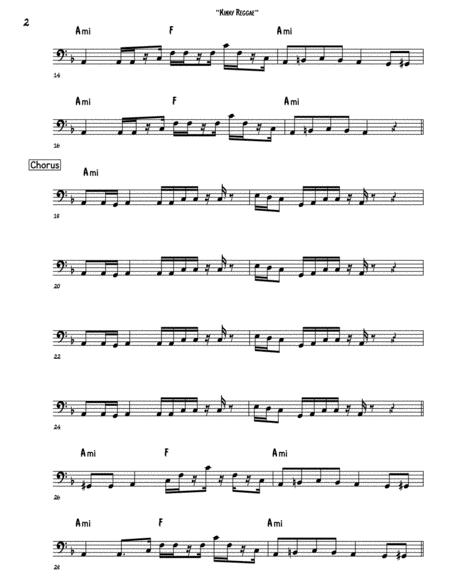 Kinky Reggae Bass Guitar Page 2