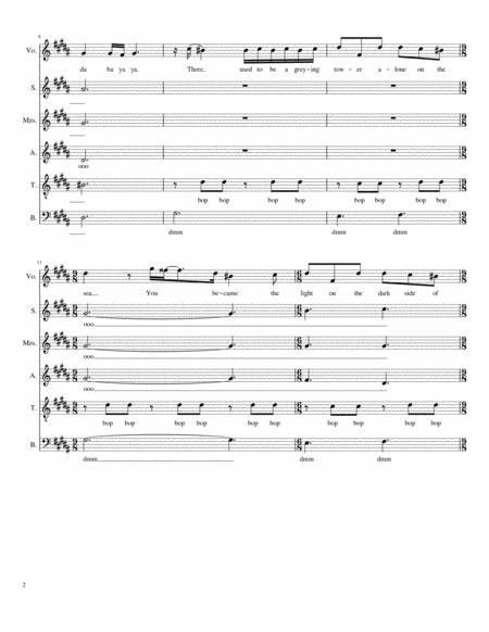 Kiss From A Rose Satb A Cappella Page 2