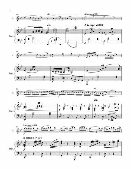 Korobeiniki Flute And Piano Page 2