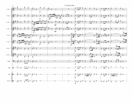 La Gazza Ladra Overture Page 2