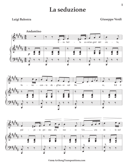 La Seduzione B Major Page 2