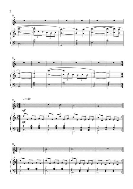 La Valse D Amlie For Flute And Piano Yann Tiersen Page 2