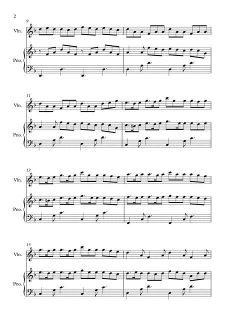 Last Of The Mohicans Theme Violin Or Flute Piano Page 2