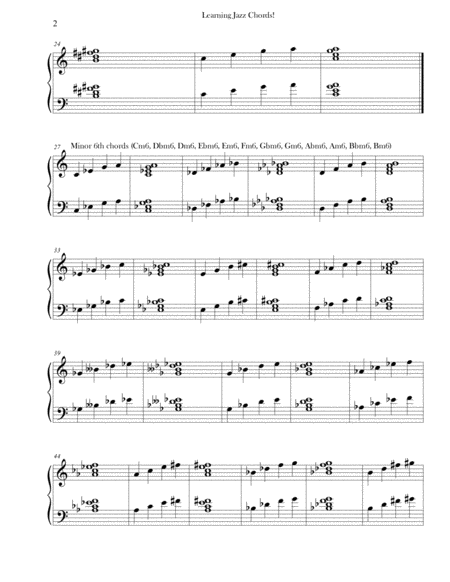 Learning Jazz Chords Piano Page 2