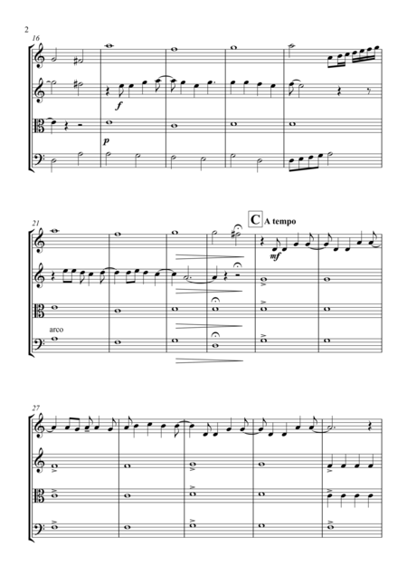 Let It Go From Disneys Frozen For String Quartet Page 2