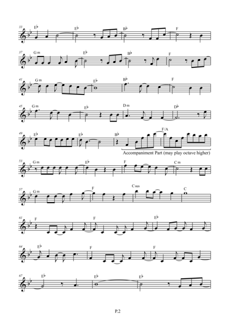 Let It Go From Frozen Tenor Or Soprano Saxophone Solo In Bb Key Page 2