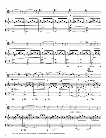 Liebestraum Double Bass And Piano Easy Page 2