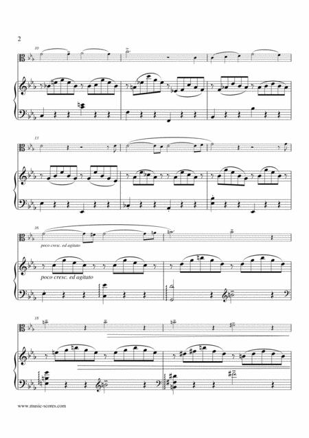 Liebestraume No 3 Notturno No 3 Viola And Piano Page 2
