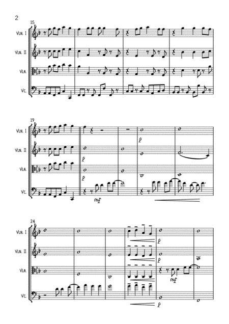 Like A Prayer String Quartet Page 2