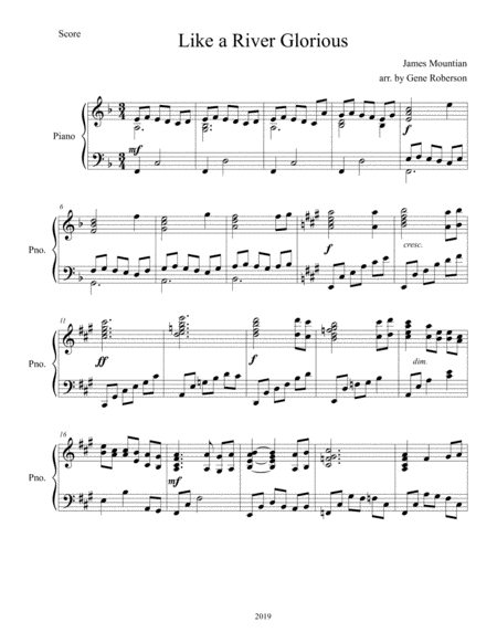 Like A River Glorious Advanced Piano Solo Page 2