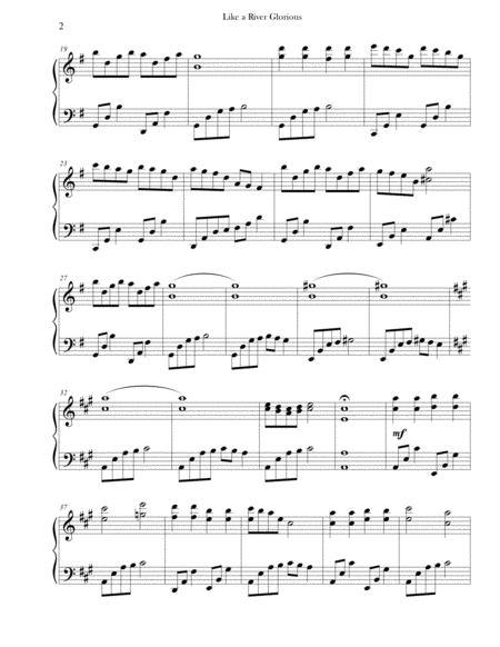 Like A River Glorious Piano Page 2