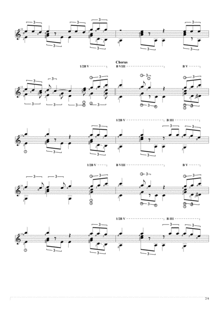 Like I M Gonna Lose You Solo Guitar Score Page 2