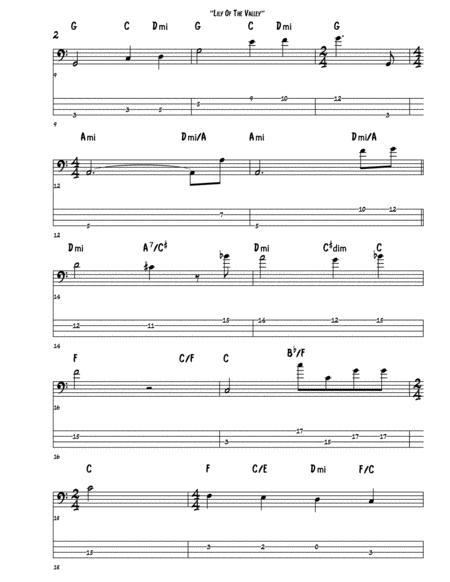 Lily Of The Valley Bass Guitar Tab Page 2