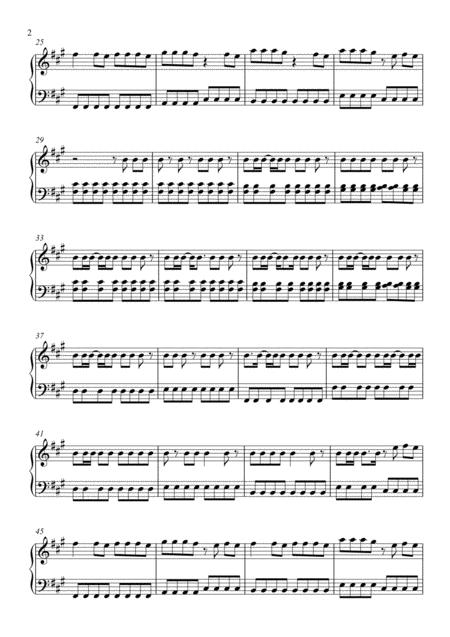 Linkin Park Bleed It Out Piano Solo Page 2