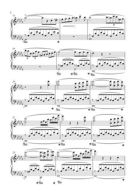 Liszt Consolation No 3 In D Flat Major Page 2