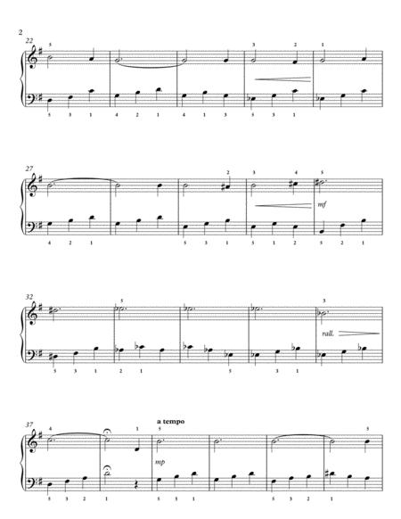 Liszt Liebestrume Easy Piano Page 2