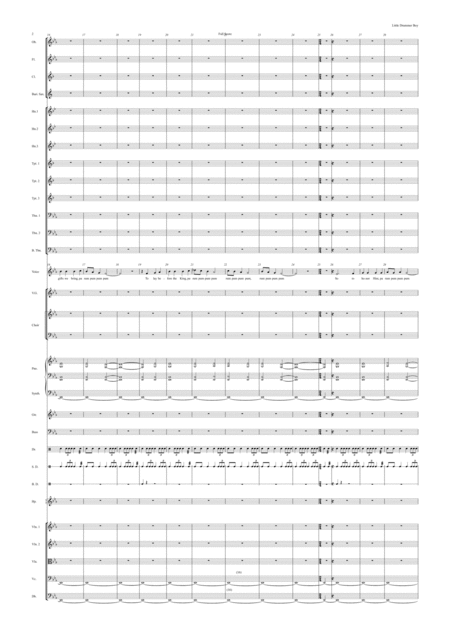 Little Drummer Boy Female Vocal Choir Drum Corps And Pops Orchestra Key Of Eb To F Page 2