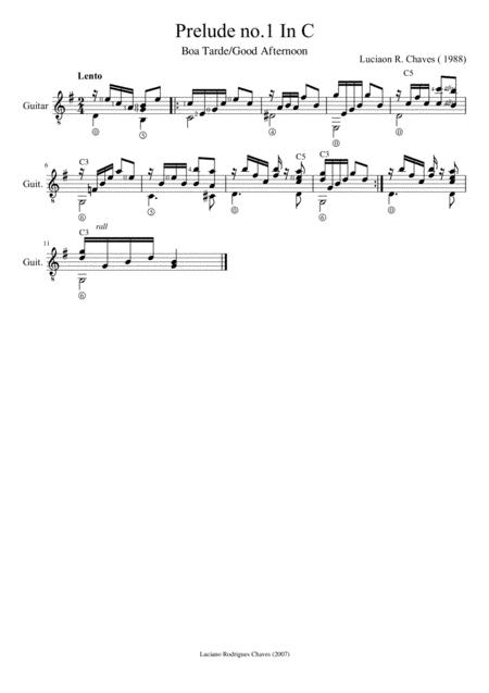 Little Six Preludes For Solo Guitar Page 2