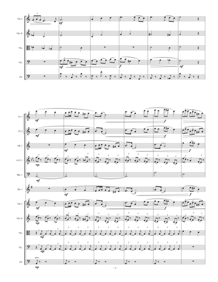 Little Suite For Orchestra Page 2