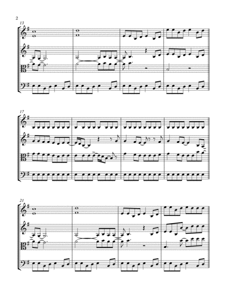 Livin On A Prayer String Quartet Page 2