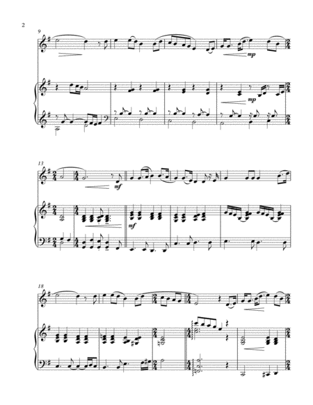 Loch Lomond Oboe Solo And Piano Page 2