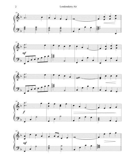 Londonderry Air Danny Boy Intermediate Piano Page 2