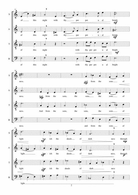 Look Down O Lord An Anthem For Compline Page 2