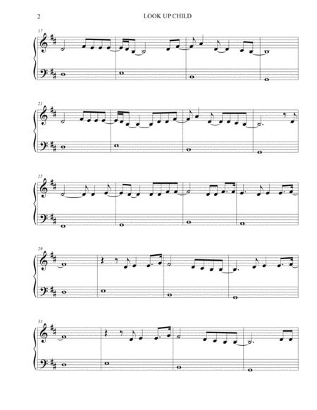 Look Up Child Lauren Daigle Sheet Music Easy Piano Page 2