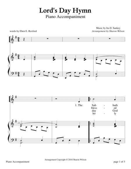 Lords Day Hymn Page 2